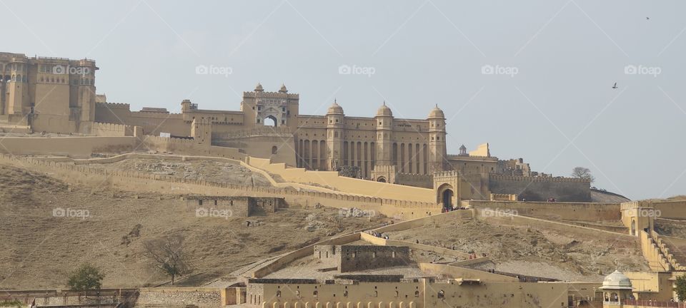 The Amer Fort, situated in Amber, 11 kilometers from Jaipur, is one of the most famous forts of Rajasthan. Amer, originally, was the capital of the state before Jaipur. It is an old fort, built in 1592 by Raja Man Singh.