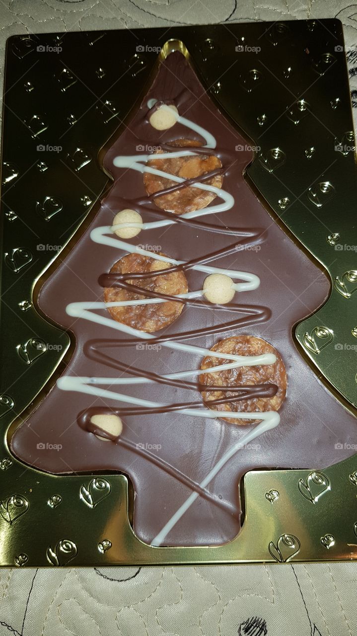 Christmas tree chocolate heidi