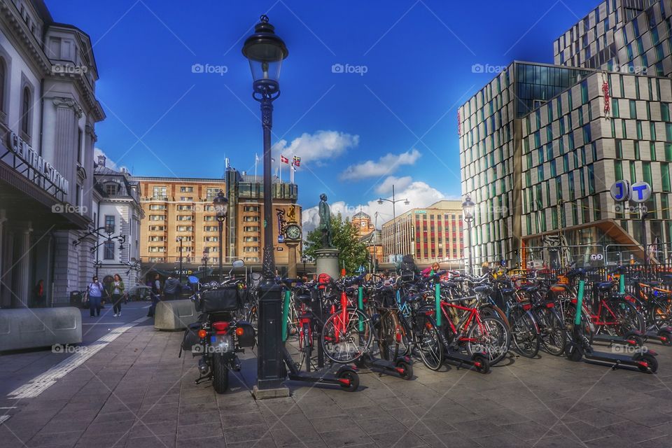 Bike Park at Central Station