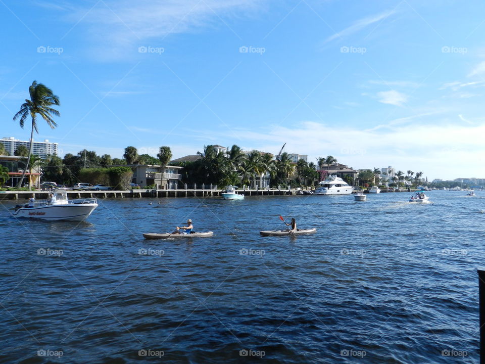 Kayaking