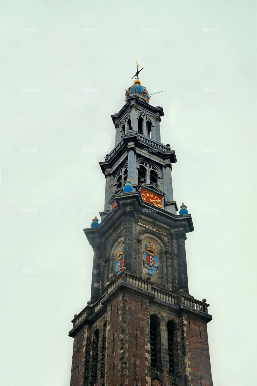 Westertoren clock. Pic taken in Amsterdam (July, 2015).