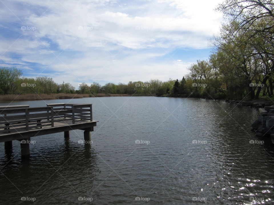 Water at TIfft Wildlife Reserve in Buffalo