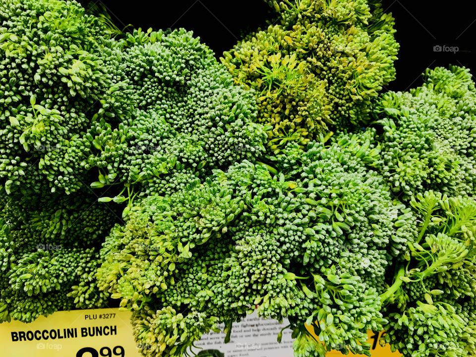 Broccoli Closeup