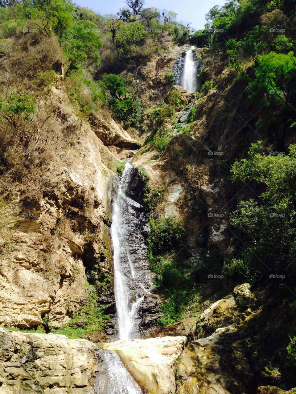 Waterfall at Atitlan. Waterfall near Lake Atitlan in Guatemala