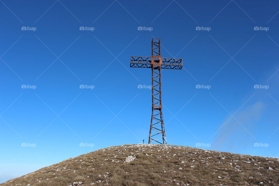 iron Christian cross