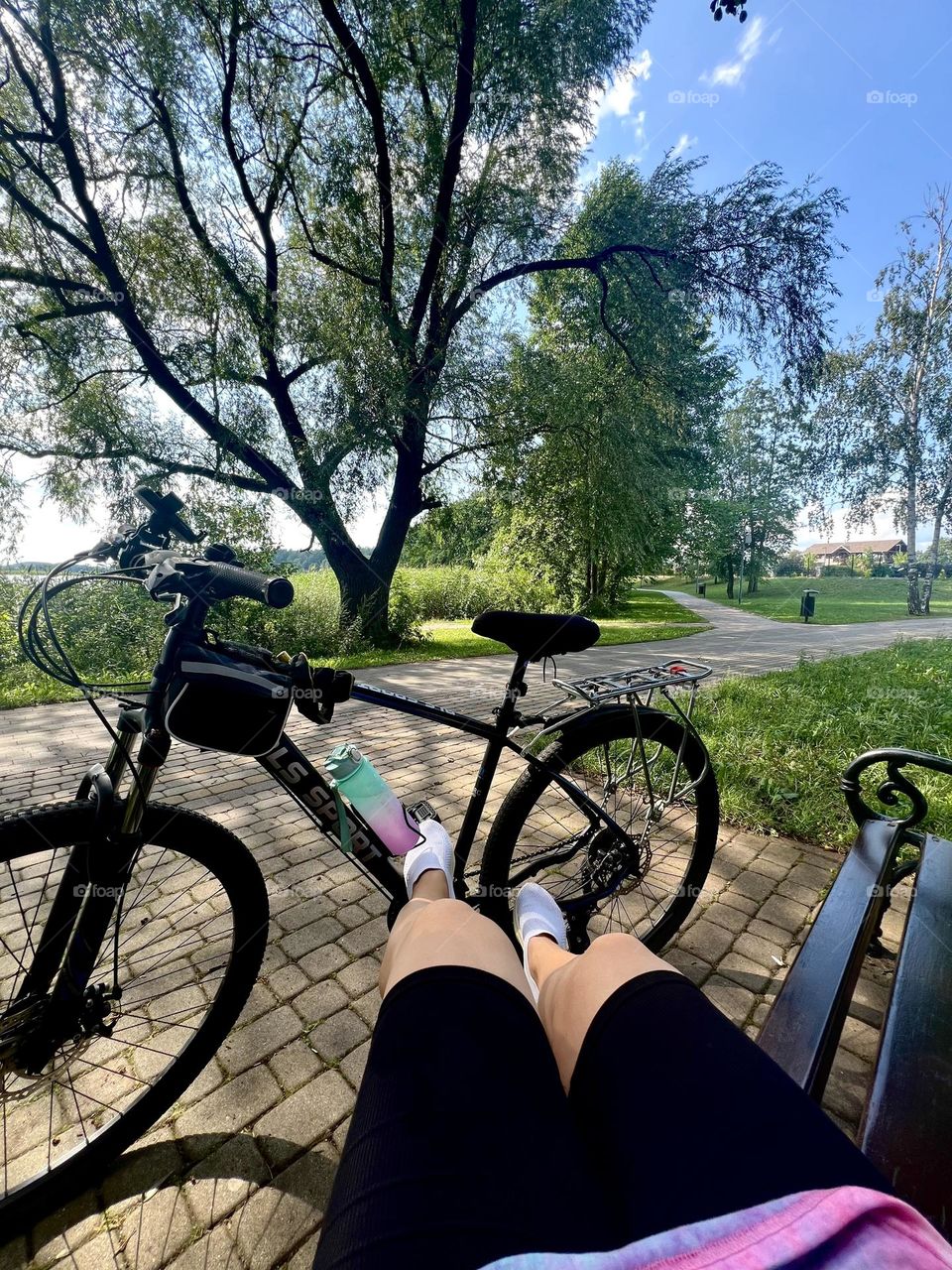 Cycling, rest, relaxation.