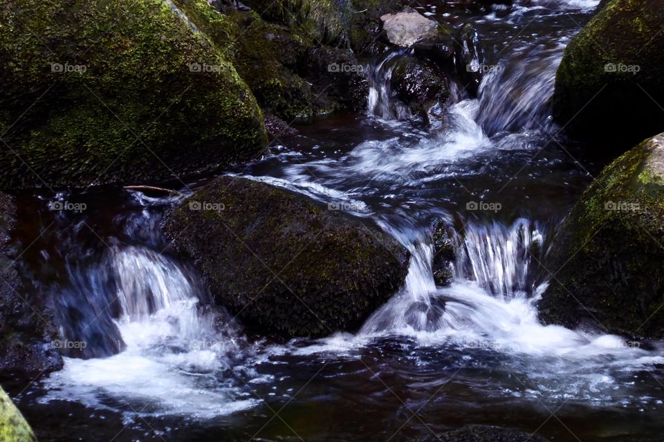 Waterfall Harz Germany 