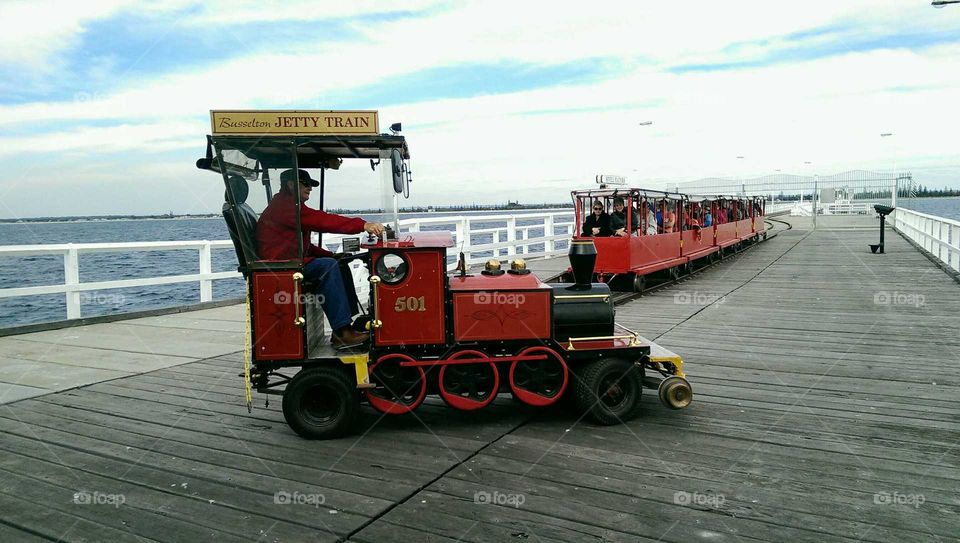 Busselton Jetty train ride