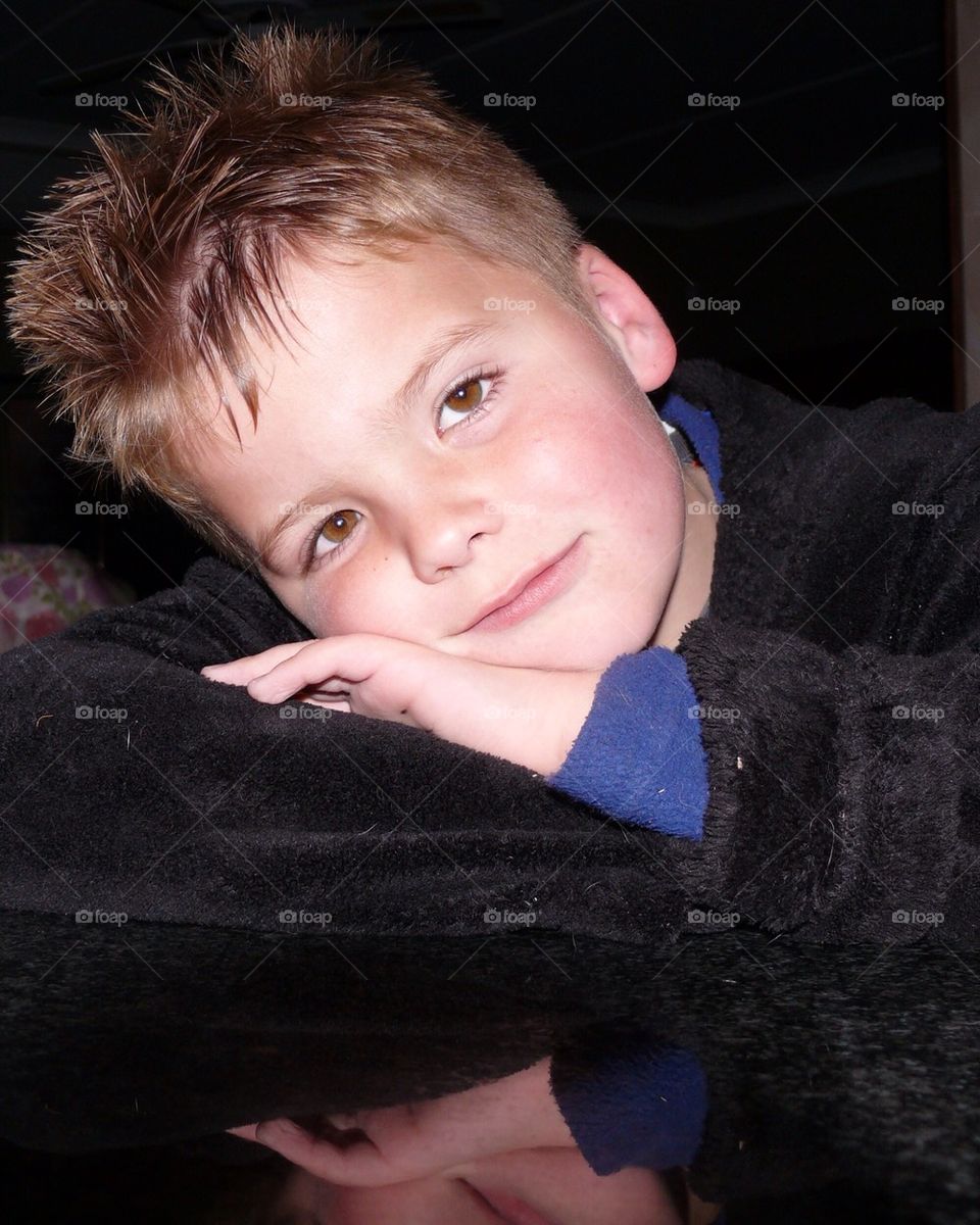 Cool dude on his way to bed