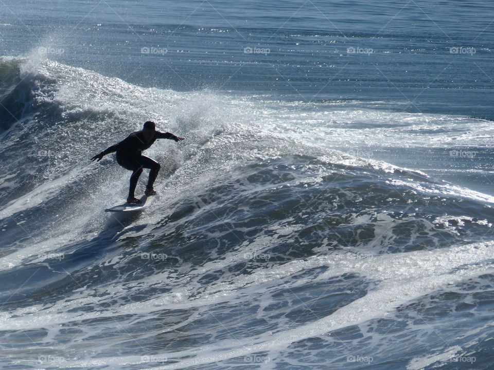 Surfer silhouette #9