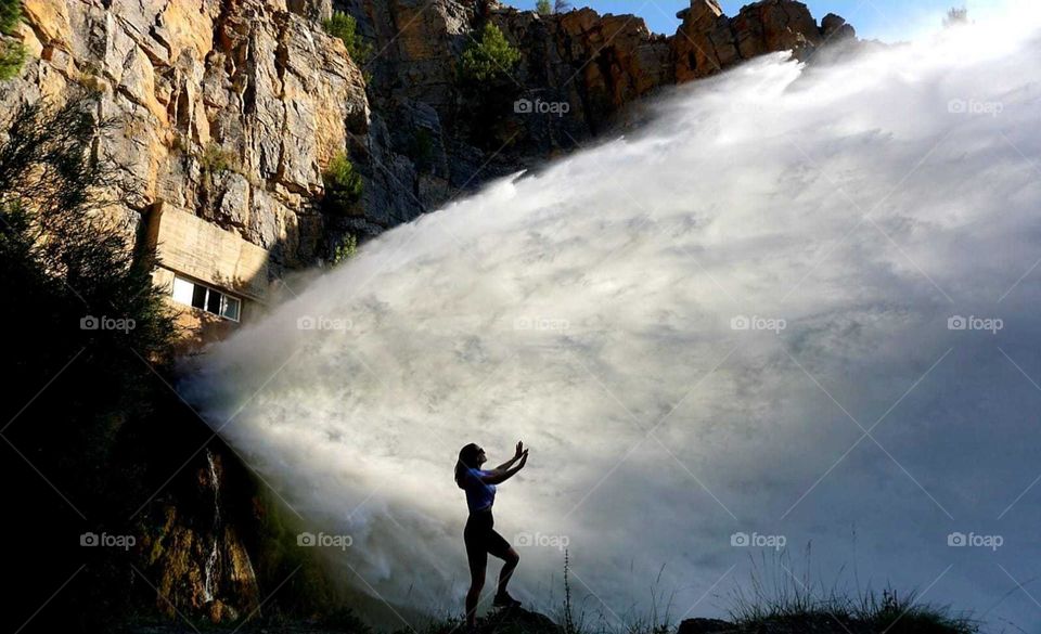 Waterjet#strong#nature#human