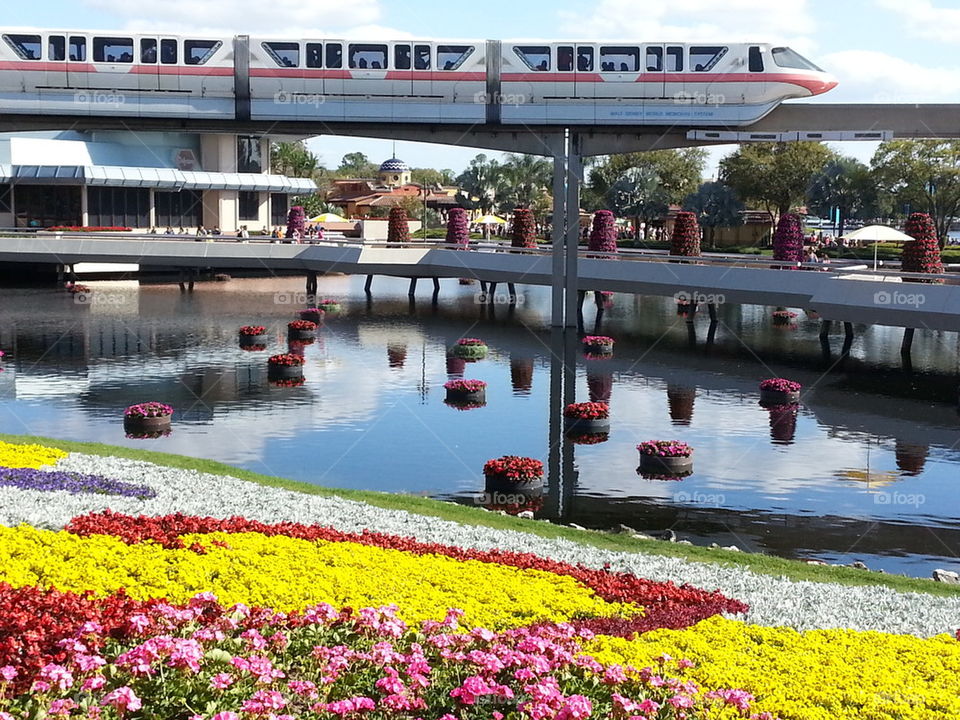 Walt Disney World Monorail System - Epcot