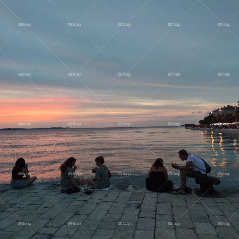 Summer night in Zadar