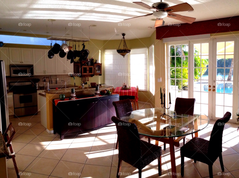 kitchen light table shadow by jmsilva59