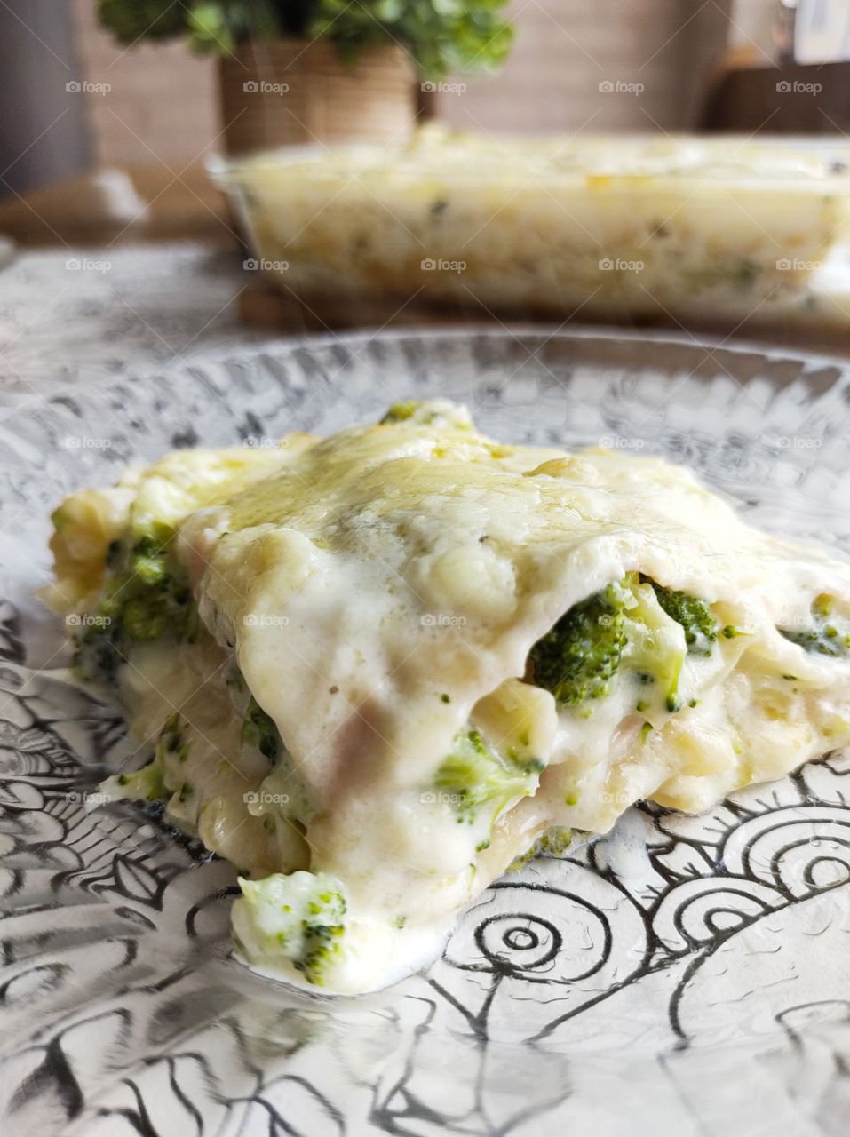 broccoli lasagna