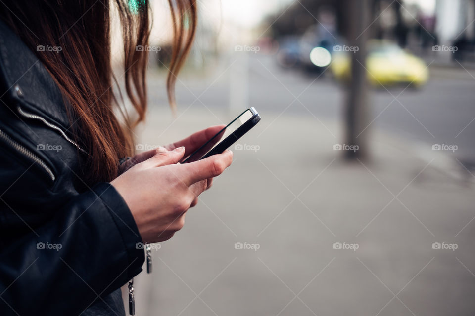 Using mobile phone 