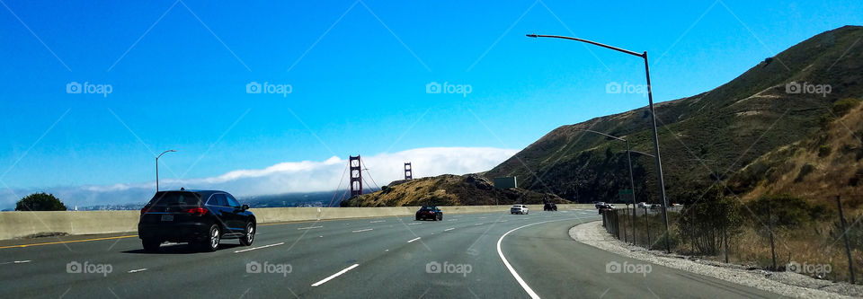 Road to the Golden Gate Bridge
