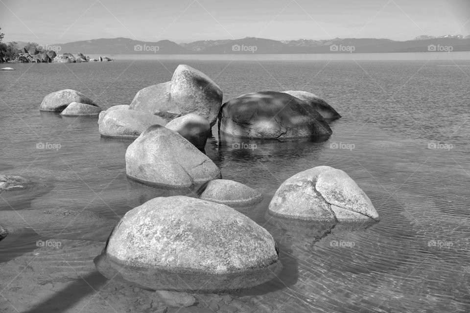 Lake Tahoe bolders