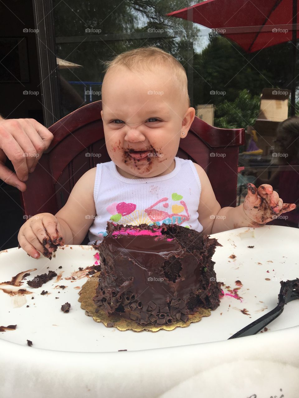 Chocolate, Cake, Child, Food, Sweet