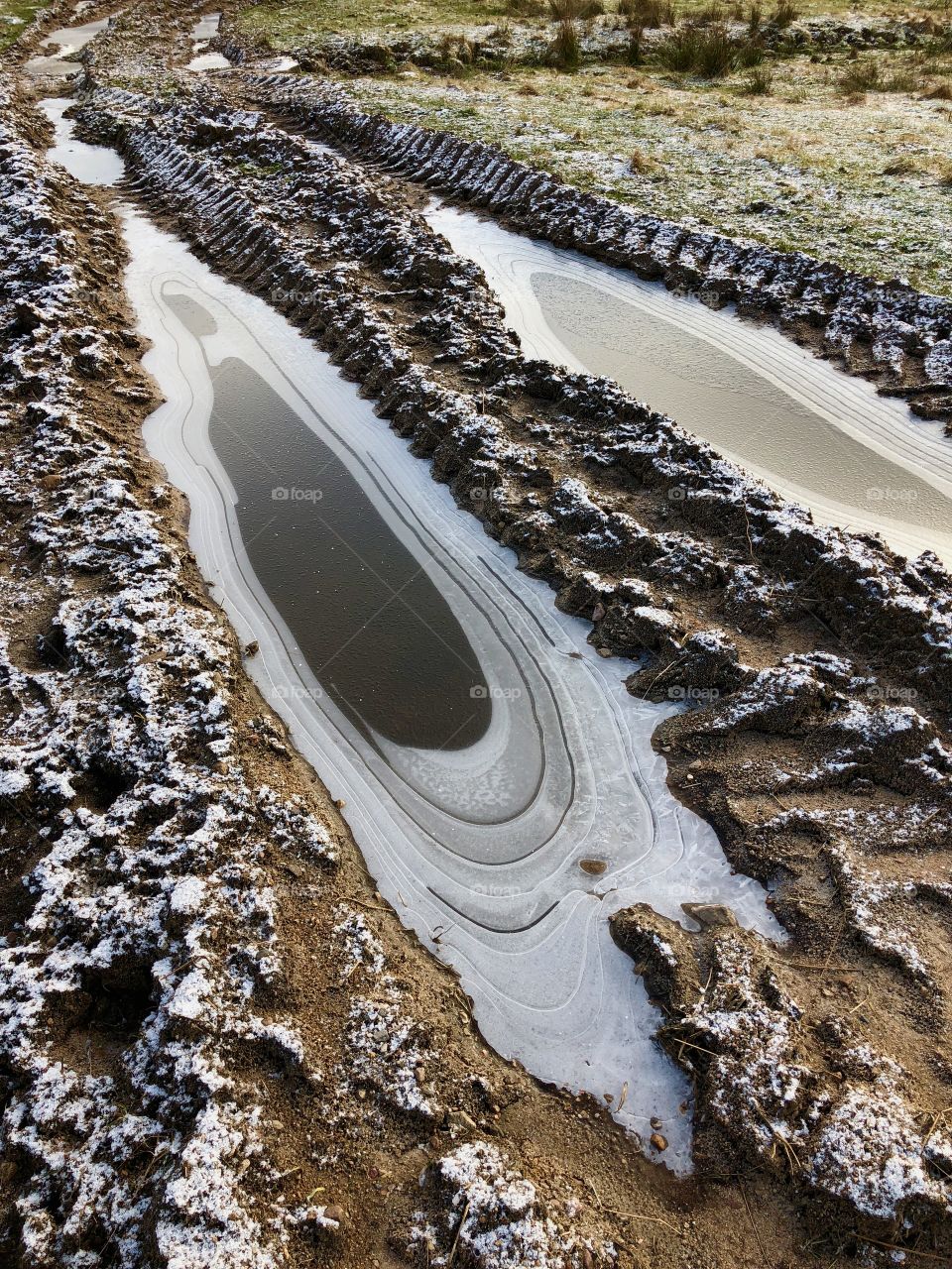 Frozen tracks