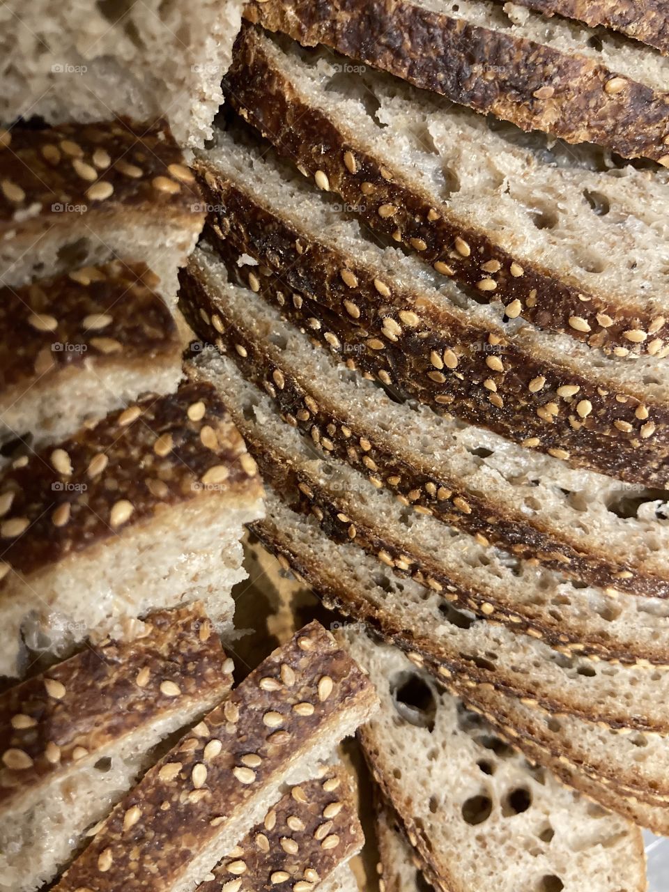 Sourdough Bread Sliced