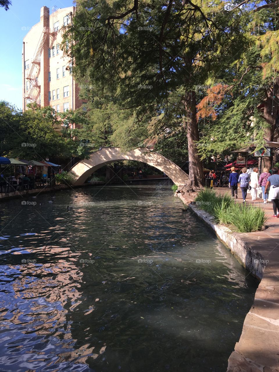 Bridge at Riverwalk, San Antonio