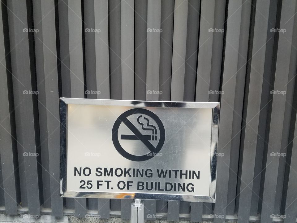 No Smoking