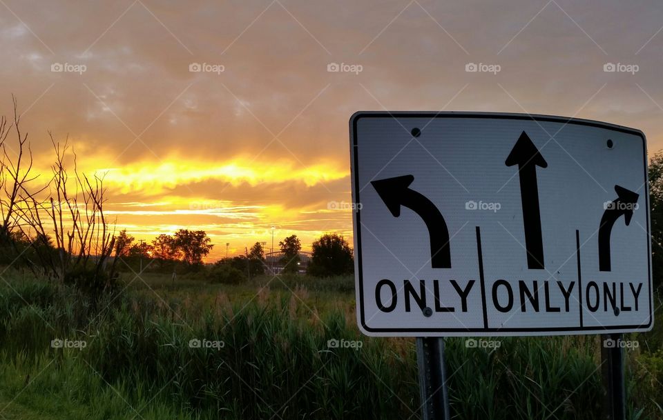 Morning Sky. Astonishing sunrise 