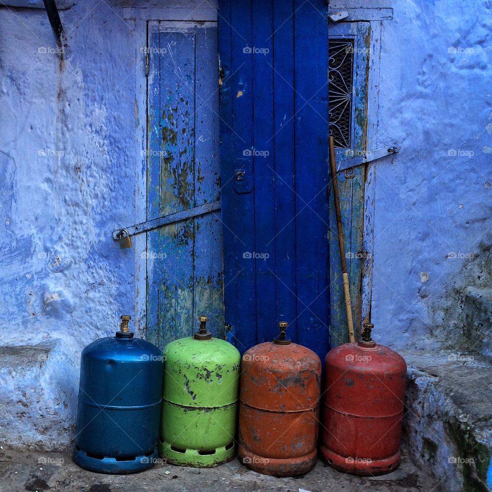 Colorful gas tubes