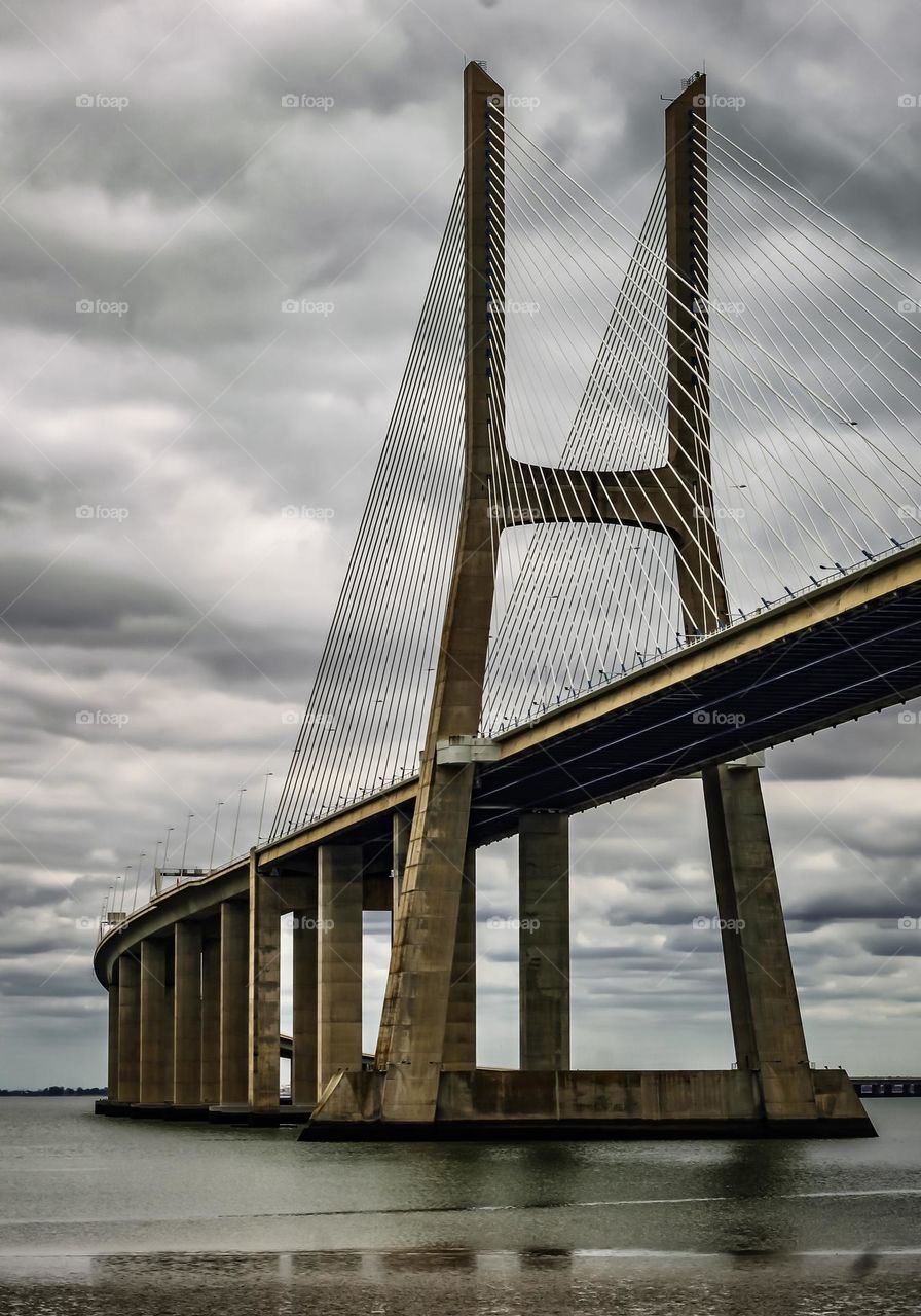 The largest bridge/viaduct in the EU- Ponte Vasco da Gama, Sacavém