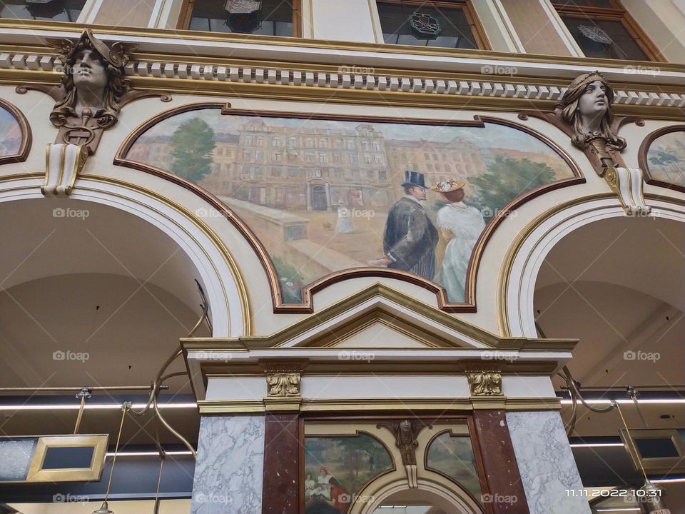 Prague historic building