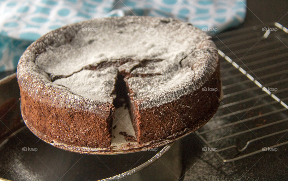 Chocolate flourless cake 