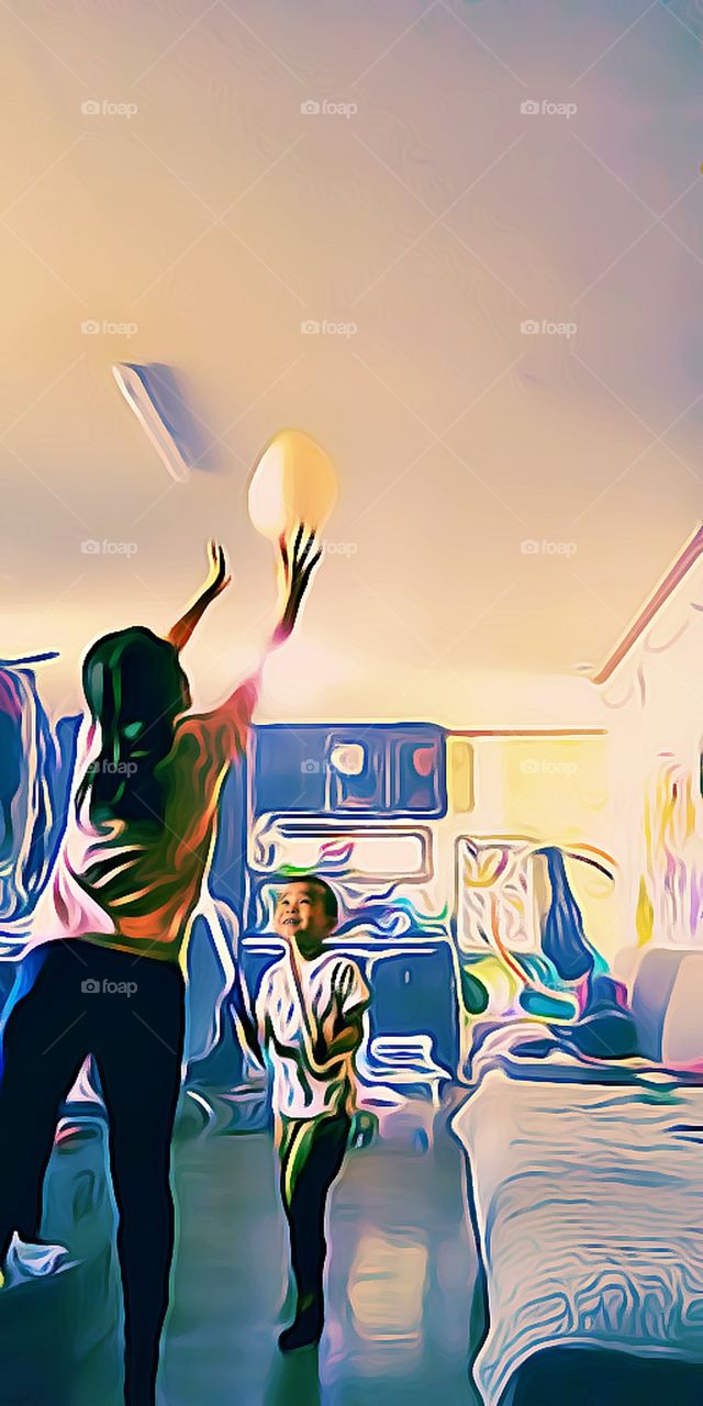 Playing with kids is the best kind of relaxation that gives peace, happiness and healthy mind and heart.