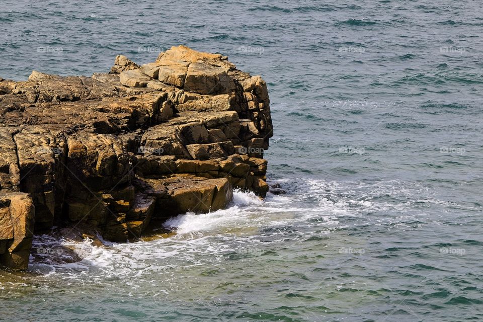 view of the coast of the sea