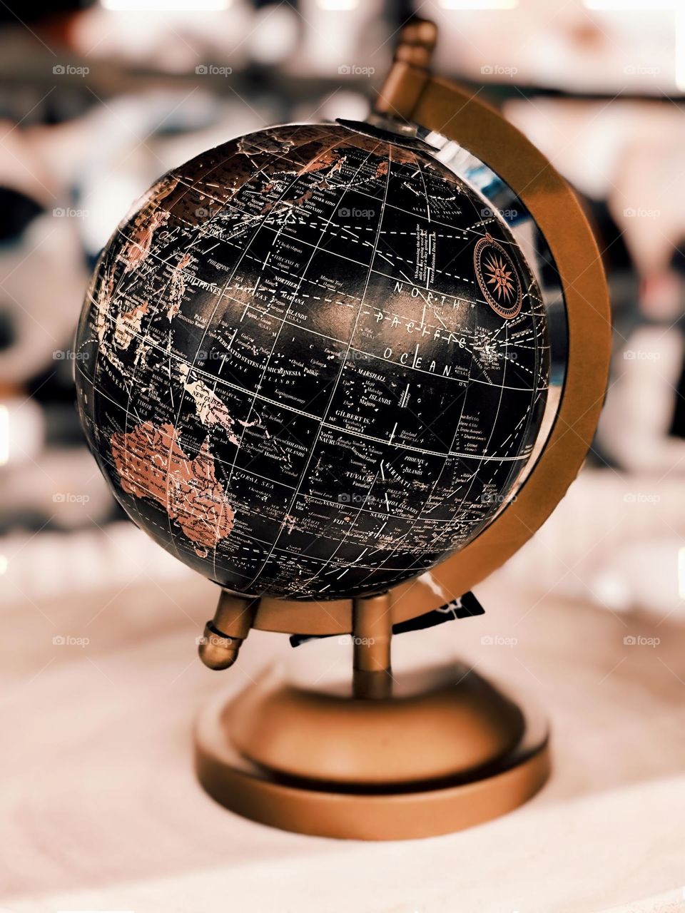 Just a globe