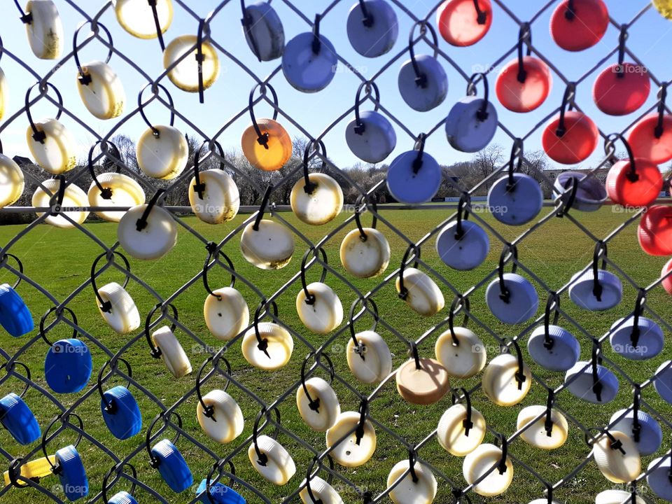 multicolored circles