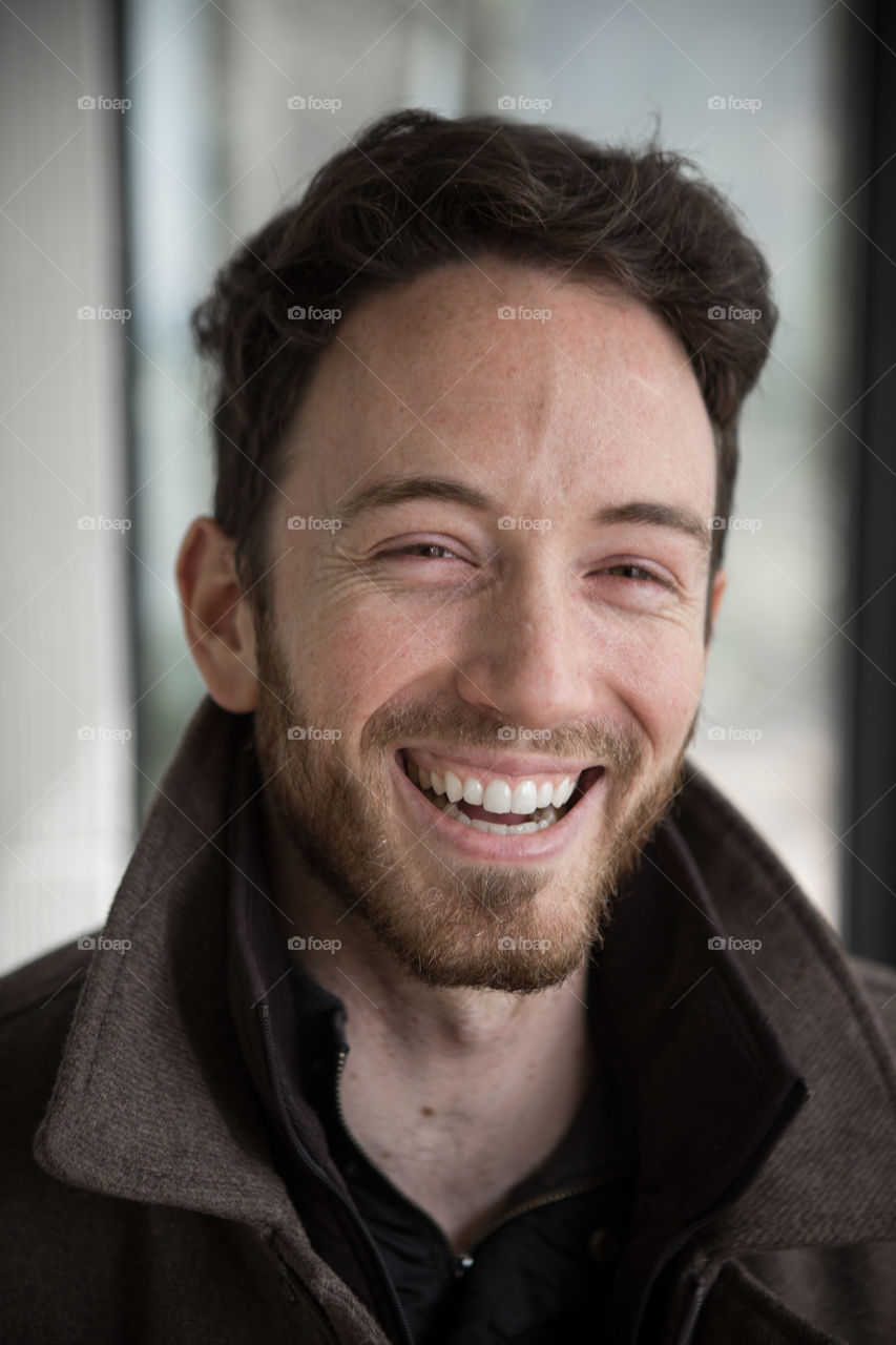 Portrait of a smiling man