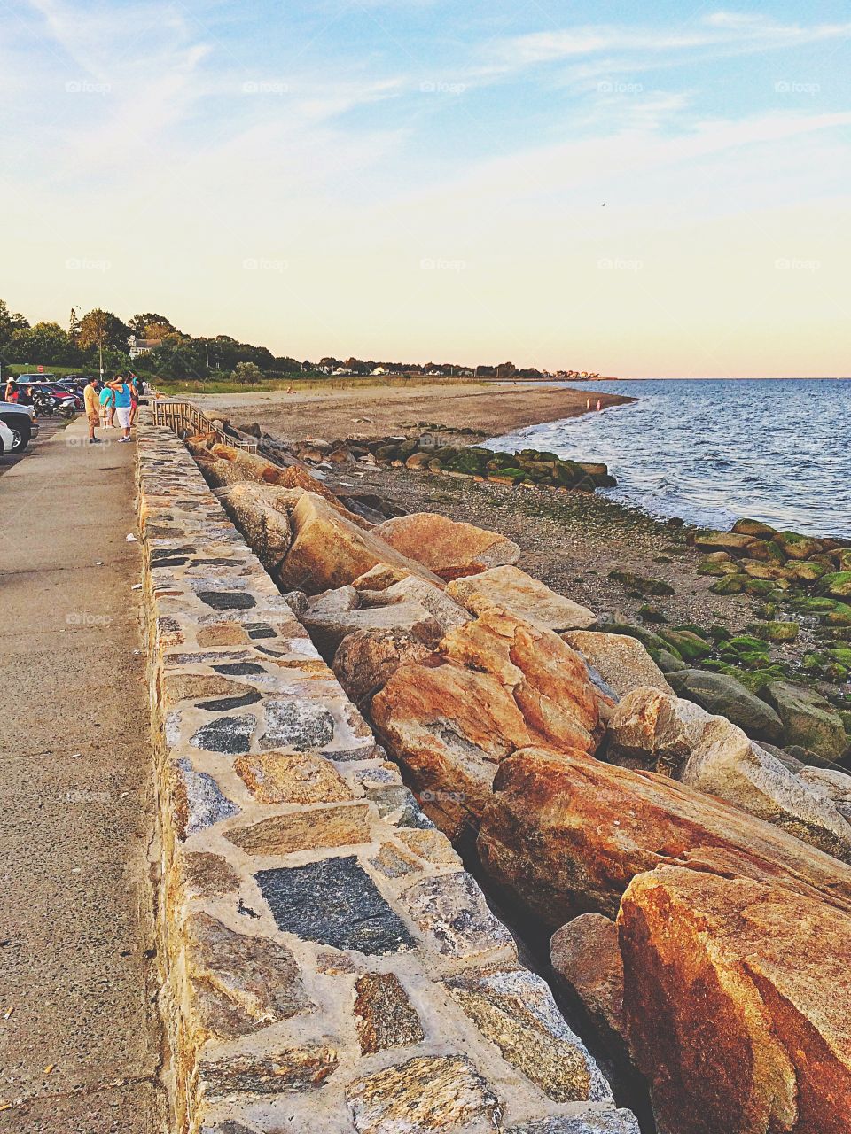 Stratford seawall