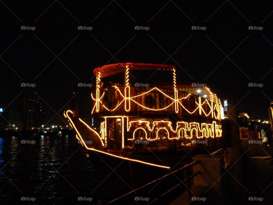 River boat in Dubai