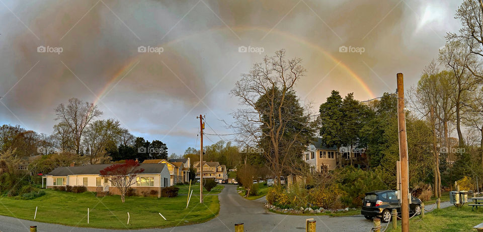 Rainbow Over Chesapeake Beach MD