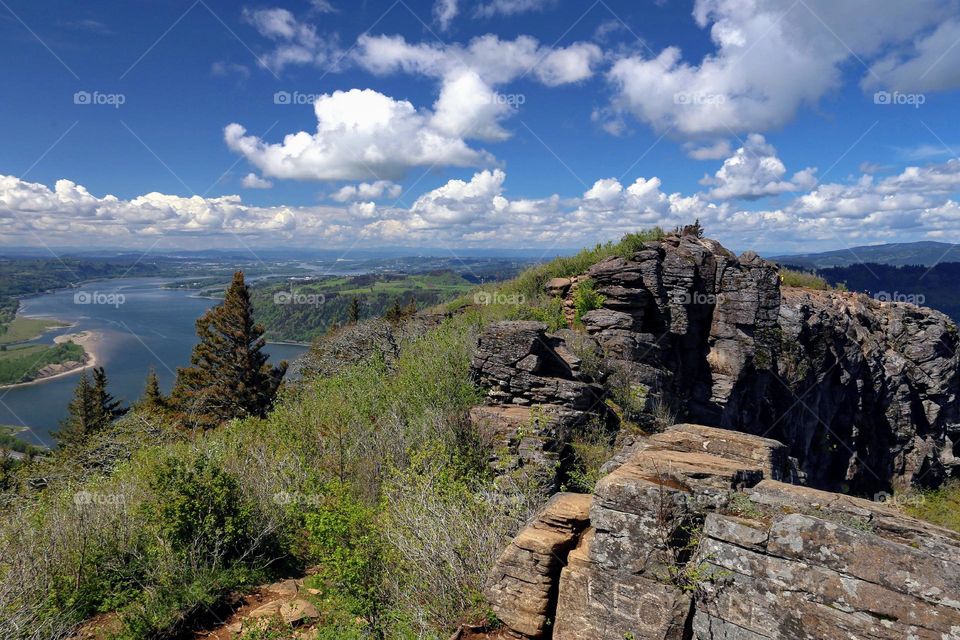 mountains view