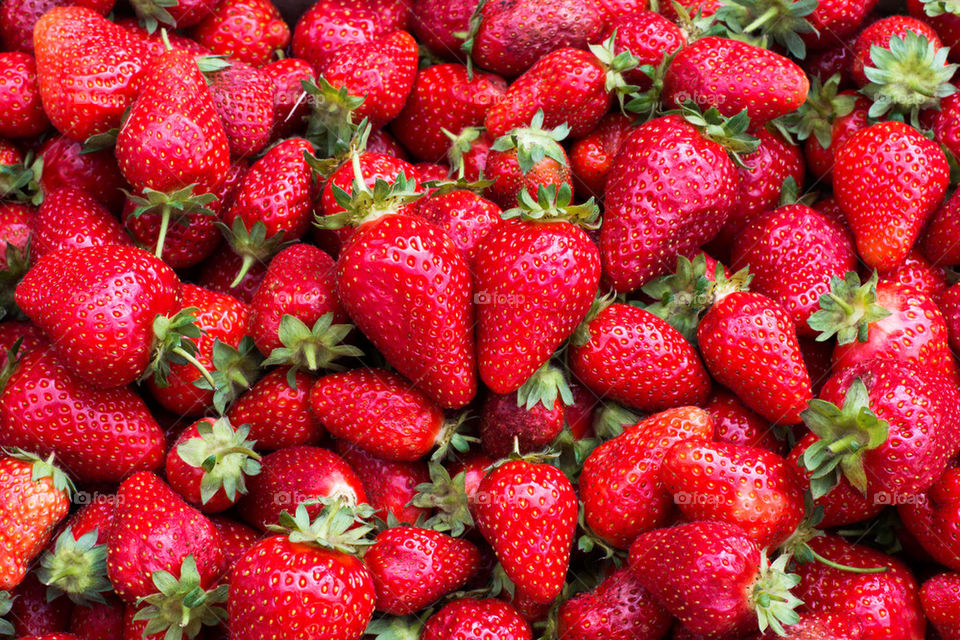 heart of strawberries