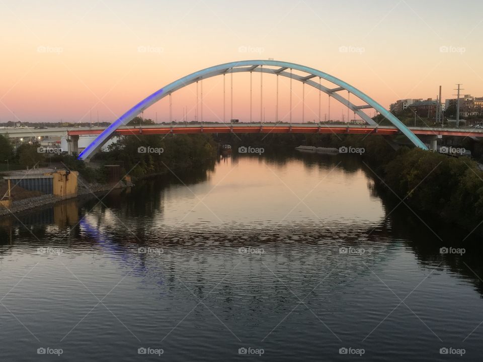 Bridge at Sunset 