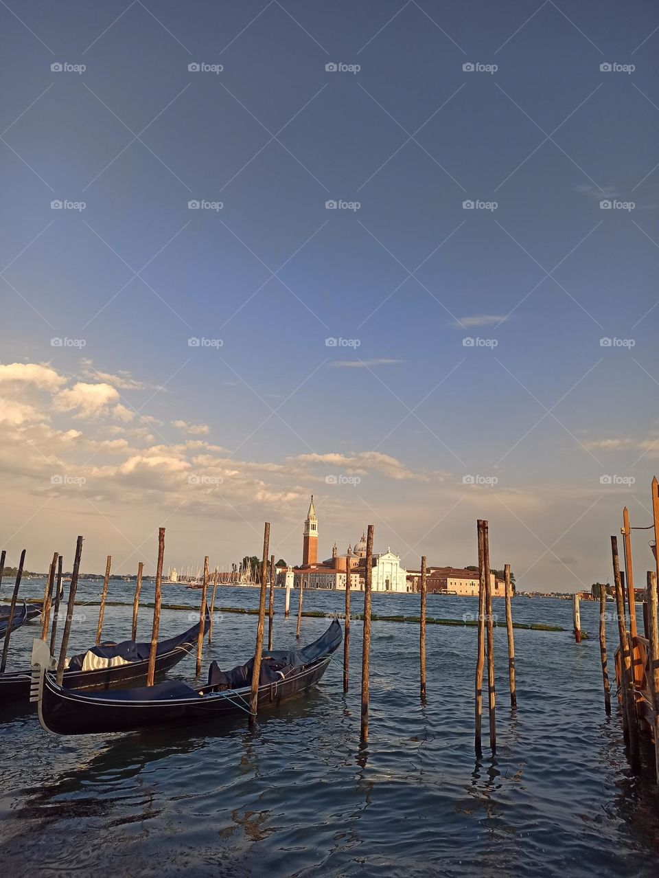 Venice, Gondolas, gondoliers, summer,
