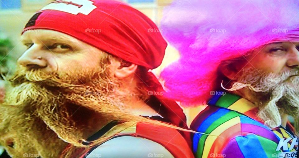 moustache contest Great Britain