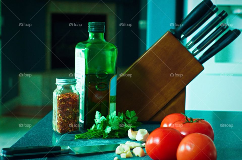 Tomato Sauce Prep