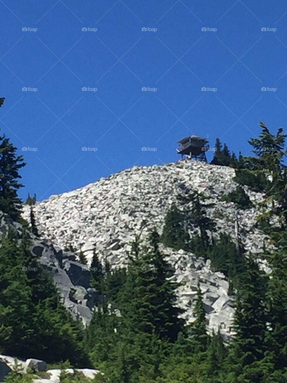 Watchtower in the Alpine Lakes Wilderness 