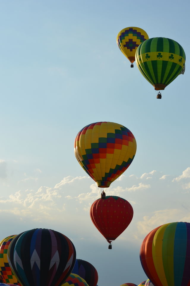 Hot air balloons