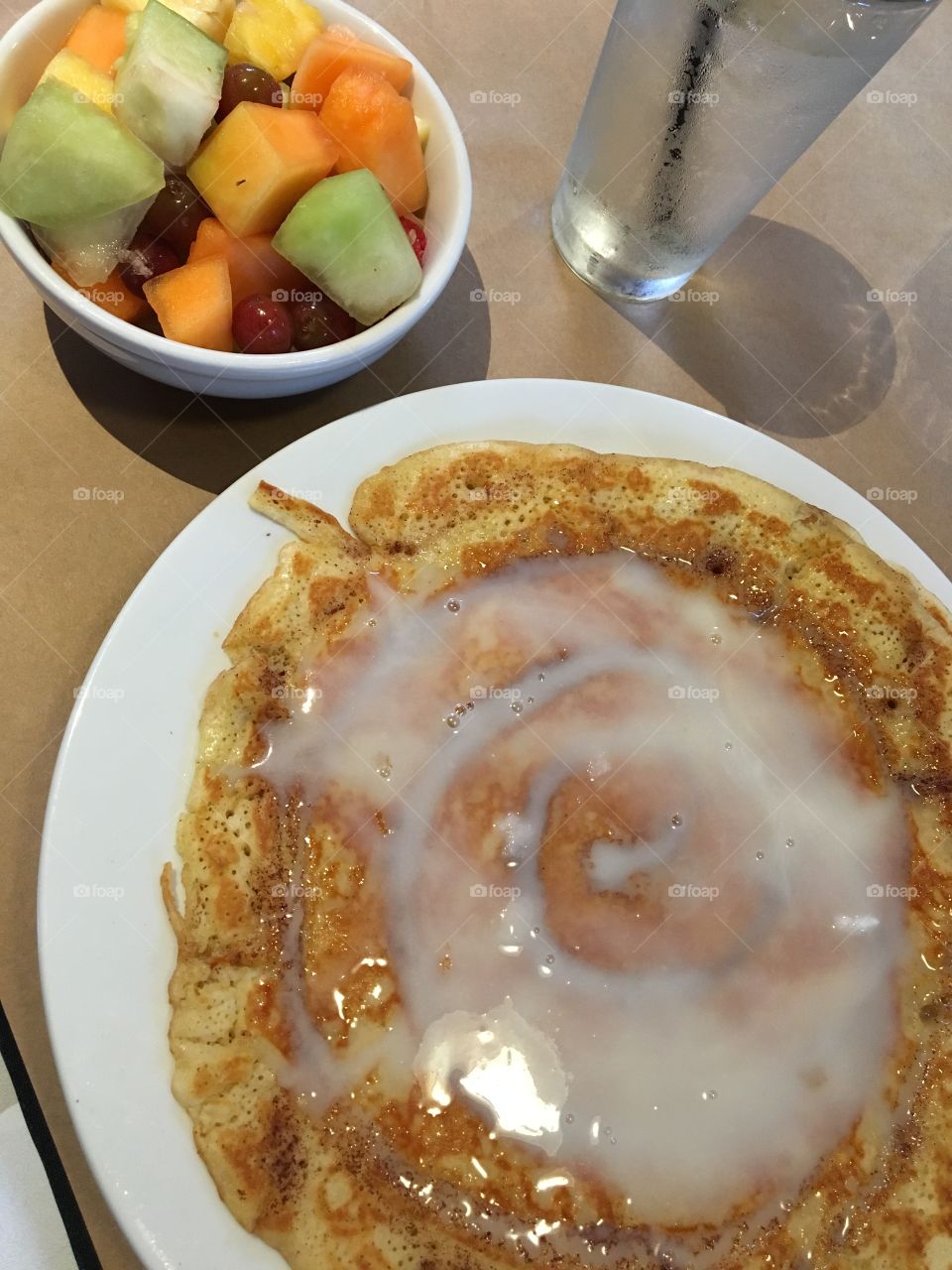 Cinnamon Roll Pancake