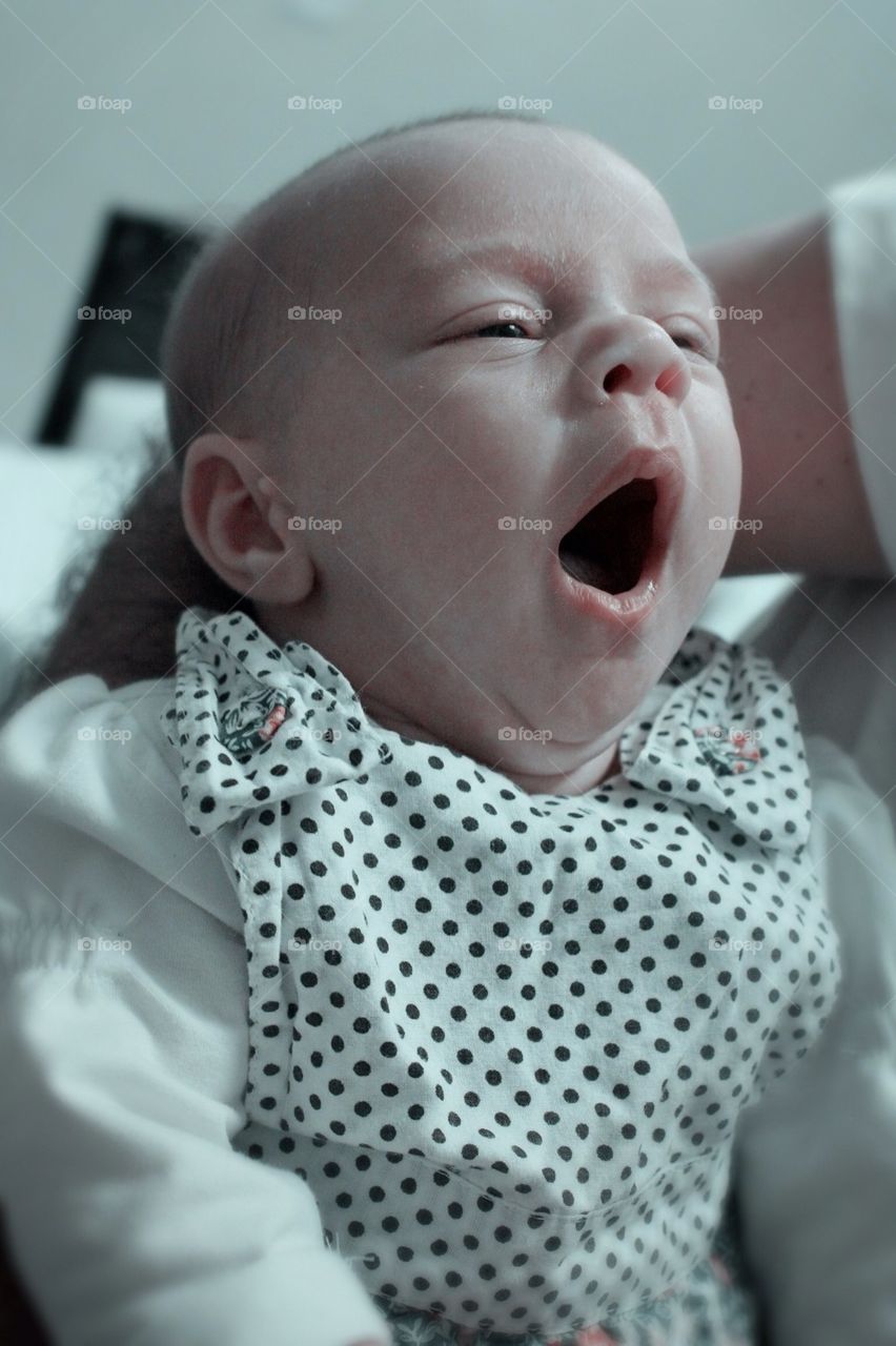 baby sweet tiny yawn by lugasi